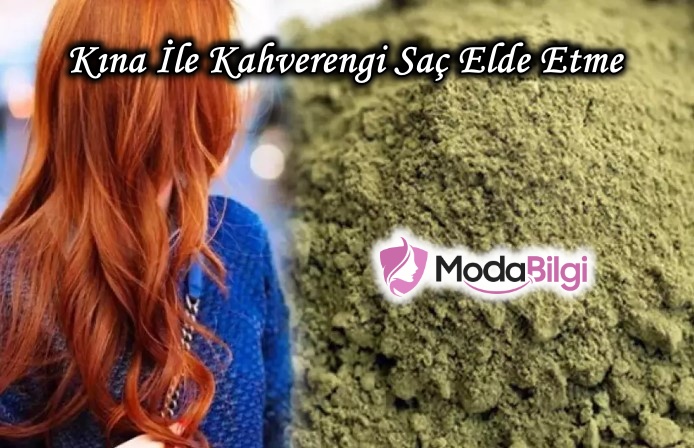 Kına İle Kahverengi Saç Elde Etme