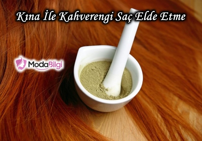 Kına İle Kahverengi Saç Elde Etme